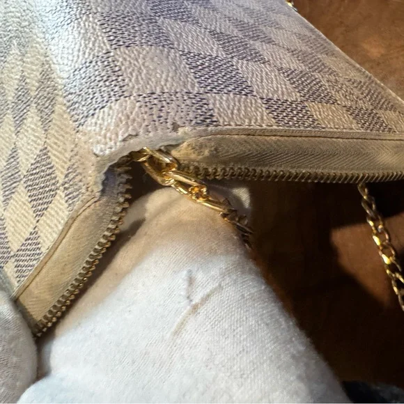 Louis Vuitton Damier Azur Zippy Zip Around Organizer Long Wallet xl size - Picture 10 of 15